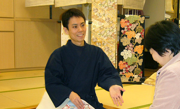 名古屋市の呉服店きものやまなか店主 山中邦彦